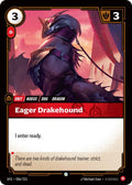 Eager Drakehound 6/221 (Spiritforged)  - Foil