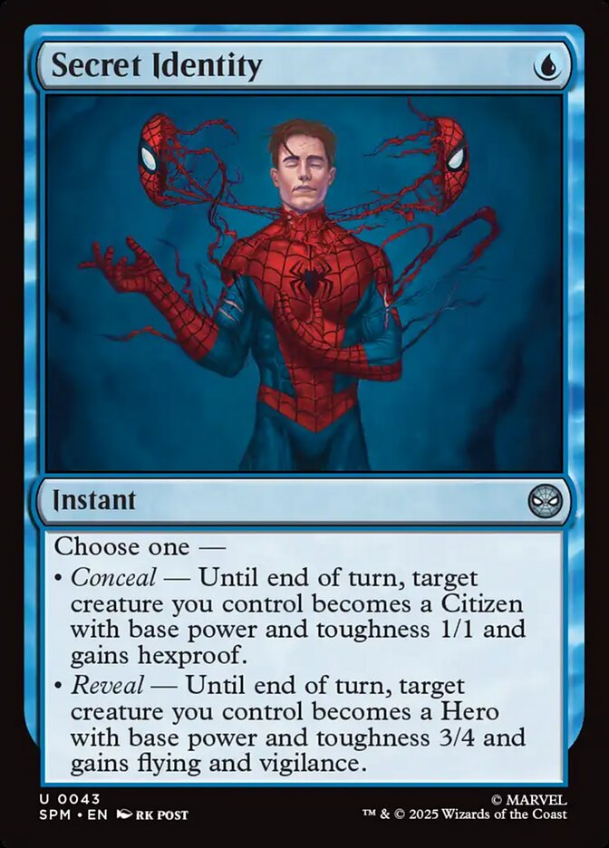 Secret Identity 43 (Marvel's Spider-Man)  - Foil