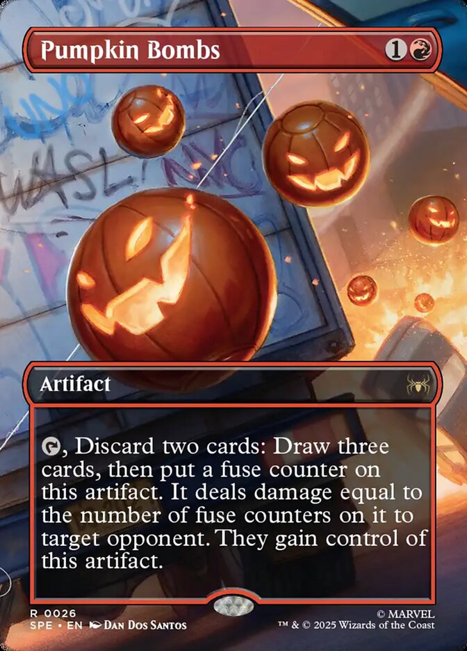 Pumpkin Bombs 26 (Marvel's Spider-Man: Eternal-Legal)  - Borderless