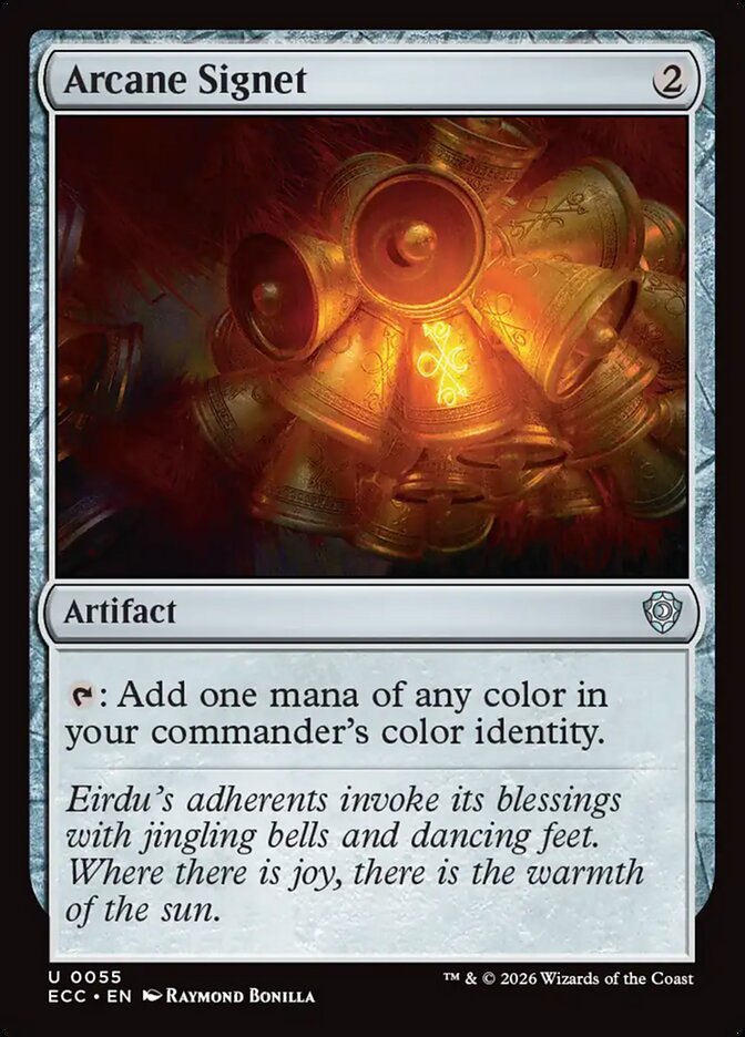 Arcane Signet 55/176 (Commander: Lorwyn Eclipsed) 