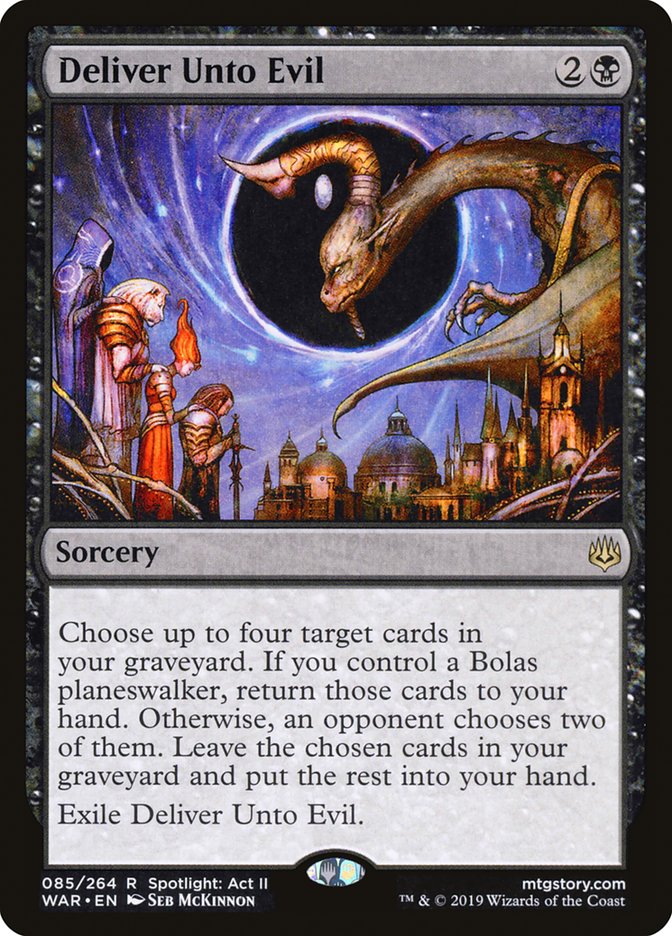 Deliver Unto Evil 85/264 (War of the Spark) 