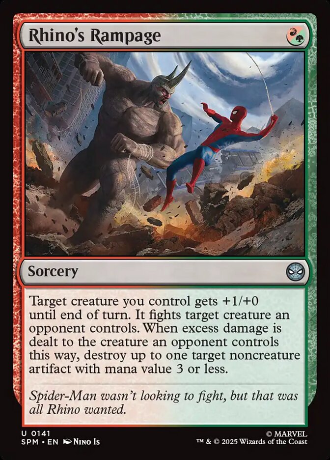 Rhino's Rampage 141 (Marvel's Spider-Man)  - Foil