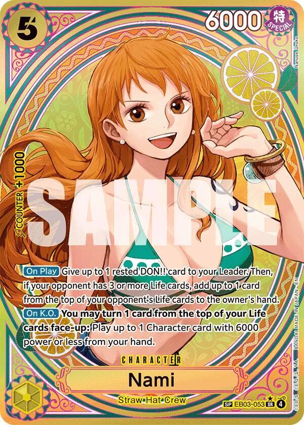 Nami EB03-053 (Extra Booster: One Piece Heroines Edition)  - Special Foil