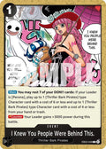 I Knew You People Were Behind This. EB03-049 (Extra Booster: One Piece Heroines Edition) 