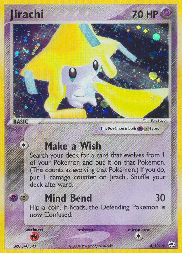 Jirachi 8/101 (Hidden Legends)  - Holofoil