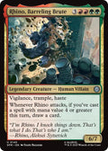 Rhino, Barreling Brute 140/198 (Marvel's Spider-Man)  - Foil