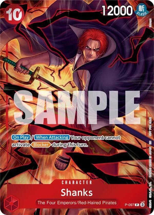 Shanks (Event Pack Vol.8) P-097 (One Piece Promotion Cards)  - Foil