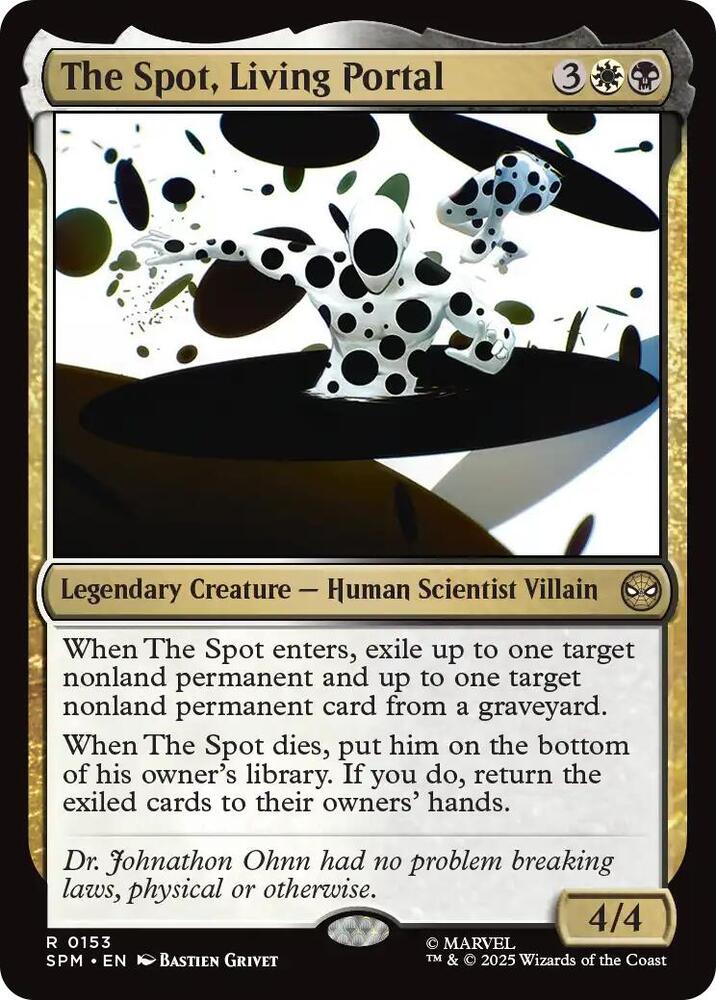 The Spot, Living Portal 153 (Marvel's Spider-Man)  - Foil