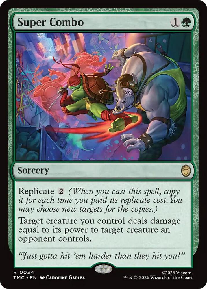 Super Combo 34/0 (Commander: Teenage Mutant Ninja Turtles) 