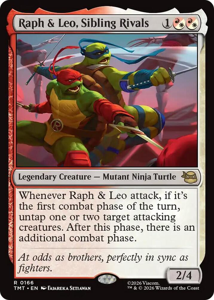 Raph and Leo, Sibling Rivals 166 (Teenage Mutant Ninja Turtles) 