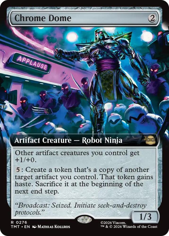 Chrome Dome  276/190 (Teenage Mutant Ninja Turtles)  - Extended Art 