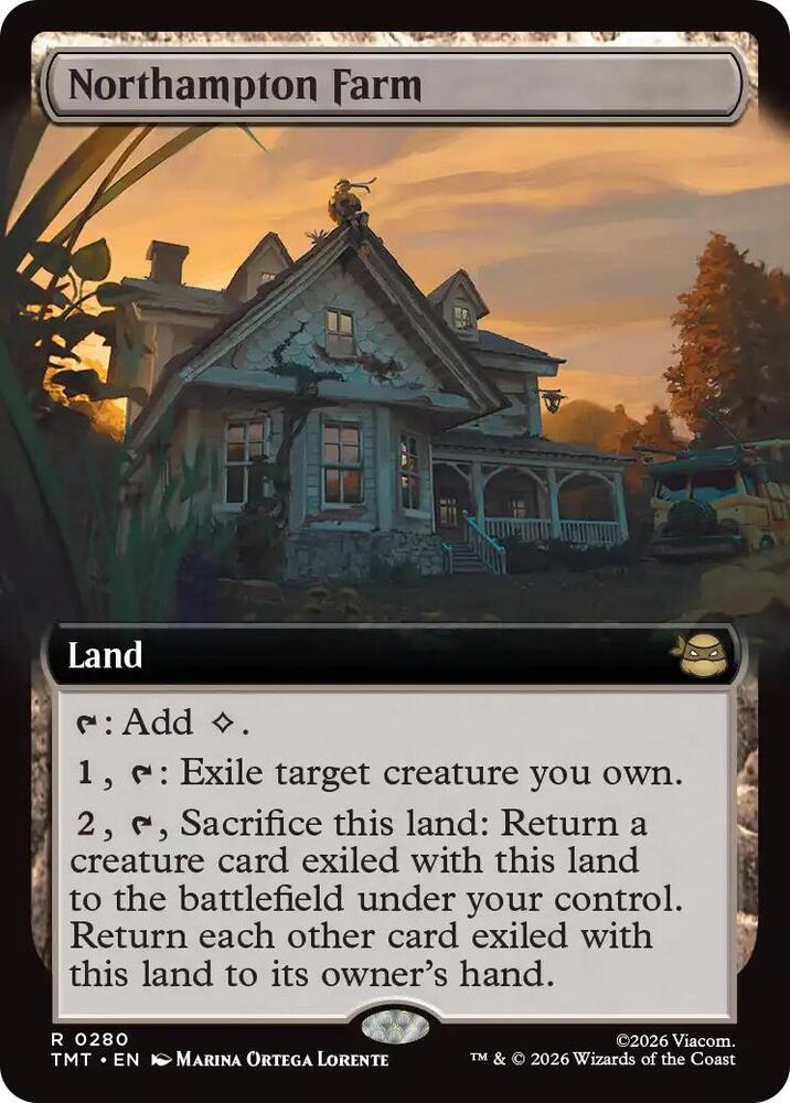 Northampton Farm 280/190 (Teenage Mutant Ninja Turtles)  - Extended Art 