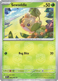 Sewaddle 001/086 (SV: White Flare)  - Master Ball Holofoil