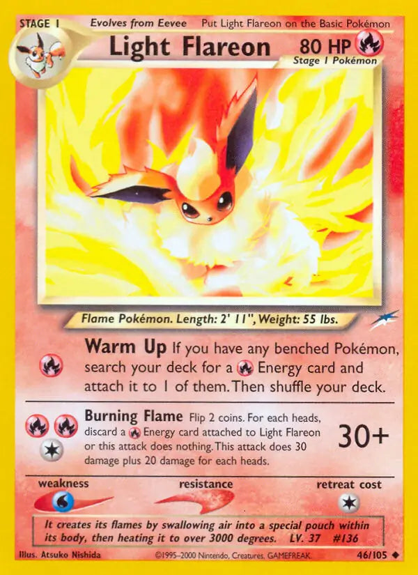 Light Flareon 046/105 (Neo Destiny)  - Unlimited