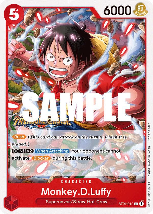 Monkey.D.Luffy (Tournament Pack Vol.5) ST01-012 (One Piece Promotion Cards) 
