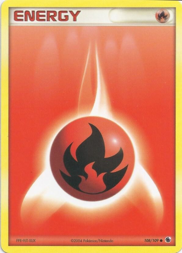 Fire Energy 108 (EX Battle Stadium) 