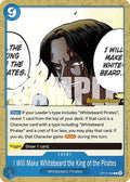 I Will Make Whitebeard the King of the Pirates OP12-058 (Legacy of the Master Release Event Cards) 
