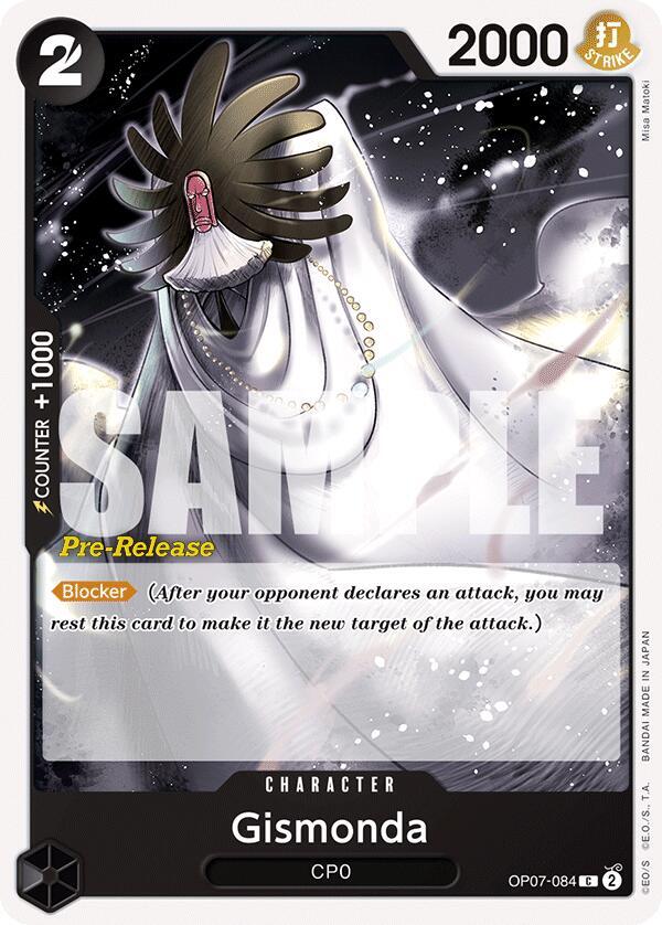 Gismonda OP07-084 (500 Years in the Future Pre-Release Cards) 