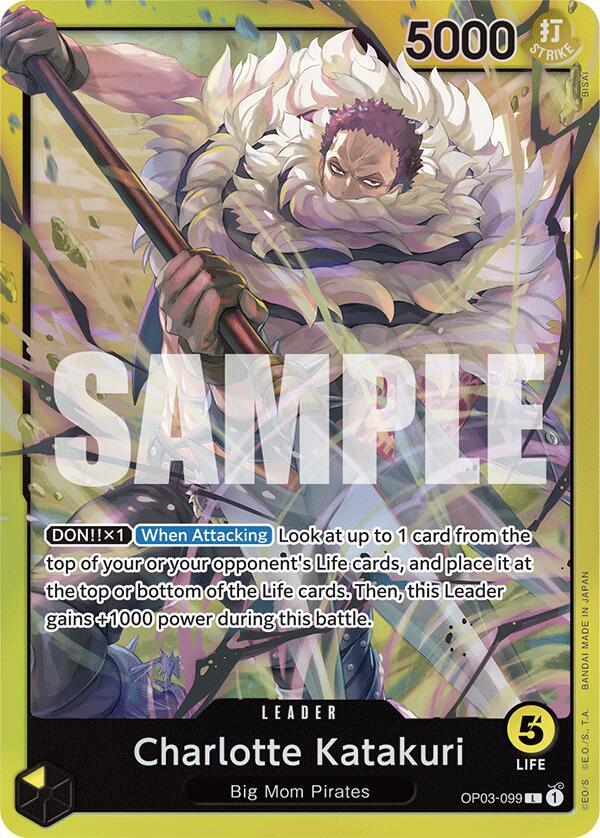 Charlotte Katakuri OP03-099 (Starter Deck 20: YELLOW Charlotte Katakuri)  - Foil