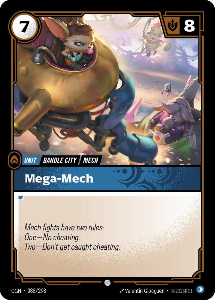 Mega Mech 88/298 (Origins)  - Foil