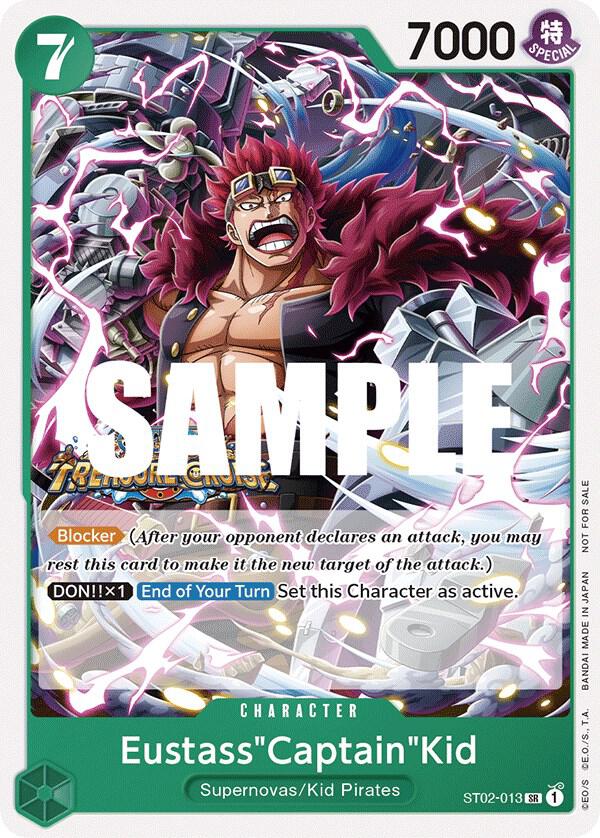 EustassCaptainKid Tournament Pack Vol 5 ST02-013 (One Piece Promotion Cards) 