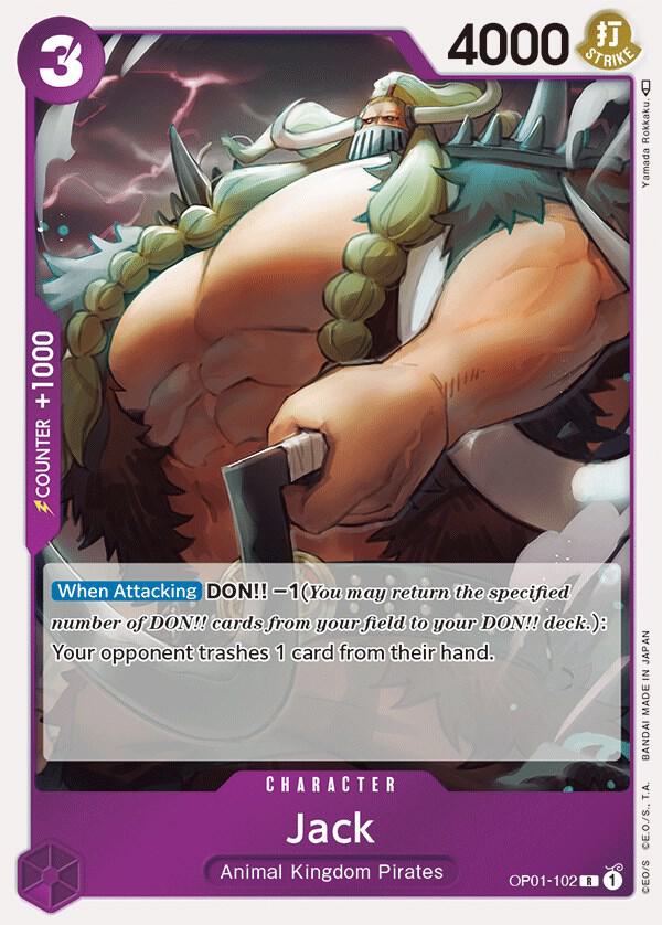 Jack OP01-102 (Romance Dawn)  - Foil