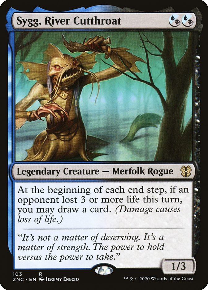 Sygg River Cutthroat 103 (Commander: Zendikar Rising) 