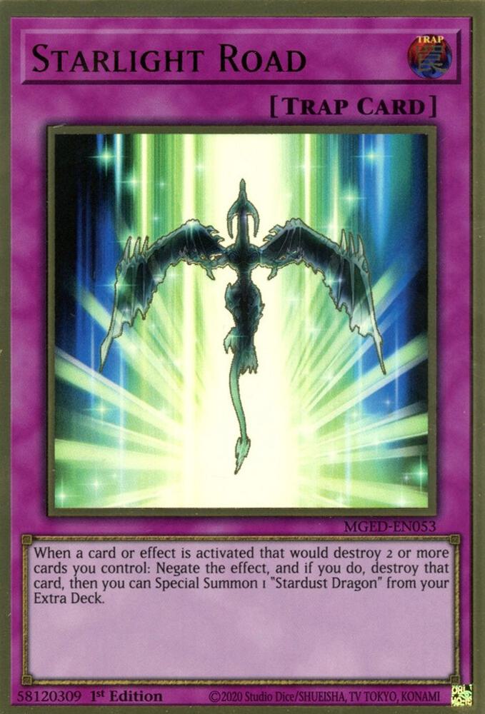 Starlight Road MGED-EN053 (Maximum Gold: El Dorado)  - 1st Edition