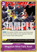 Megaton Nine-Tails Rush OP07-078 (500 Years in the Future Pre-Release Cards) 