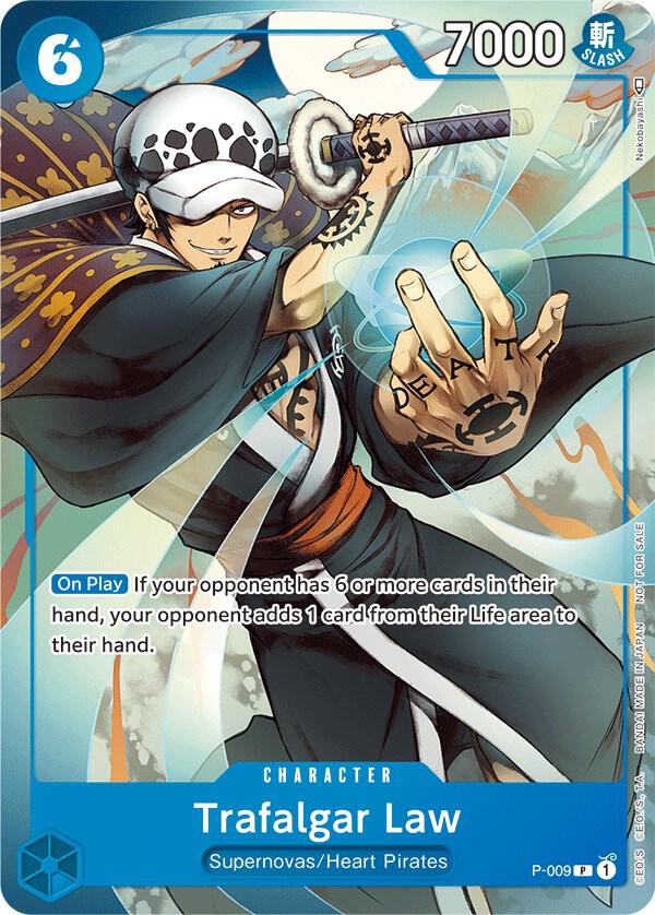 Trafalgar Law (Tournament Pack Vol.1) P-009 (One Piece Promotion Cards) 