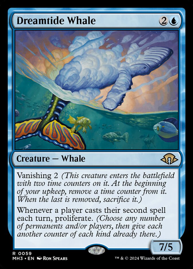 Dreamtide Whale 59 (Modern Horizons 3)  - Foil