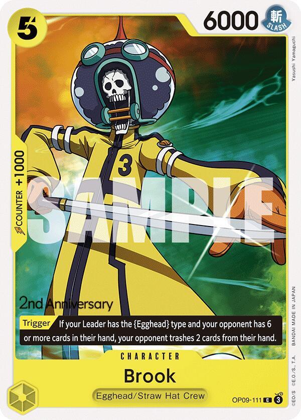 Brook OP09-111 (Emperors in the New World: 2nd Anniversary Tournament Cards) 