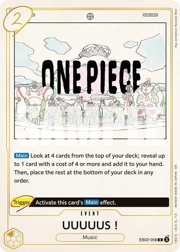 UUUUUS! EB02-058 (Extra Booster: Anime 25th Collection)  - Foil