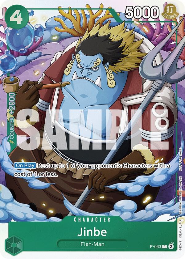 Jinbe Event Pack Vol 4 P-063 (One Piece Promotion Cards)  - Foil