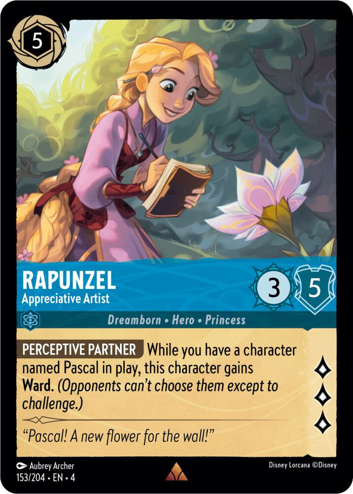 Rapunzel, Appreciative Artist 153/204 (Ursula's Return) 