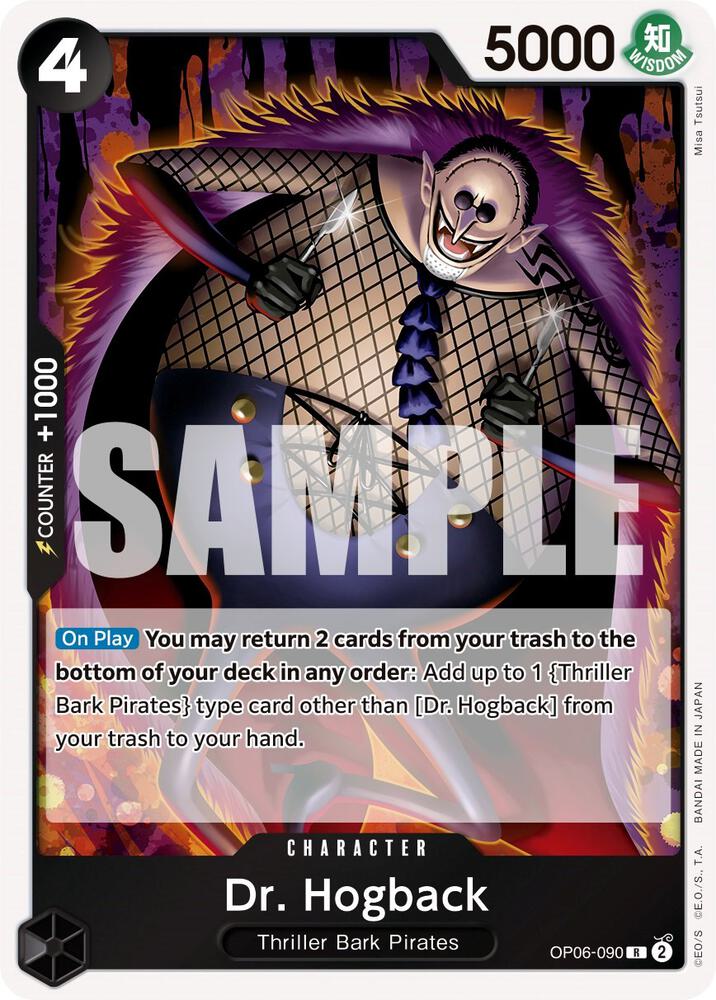 Dr. Hogback OP06-090 (Wings of the Captain)  - Foil