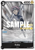 Koby (Judge) OP02-098 (One Piece Promotion Cards)  - Foil