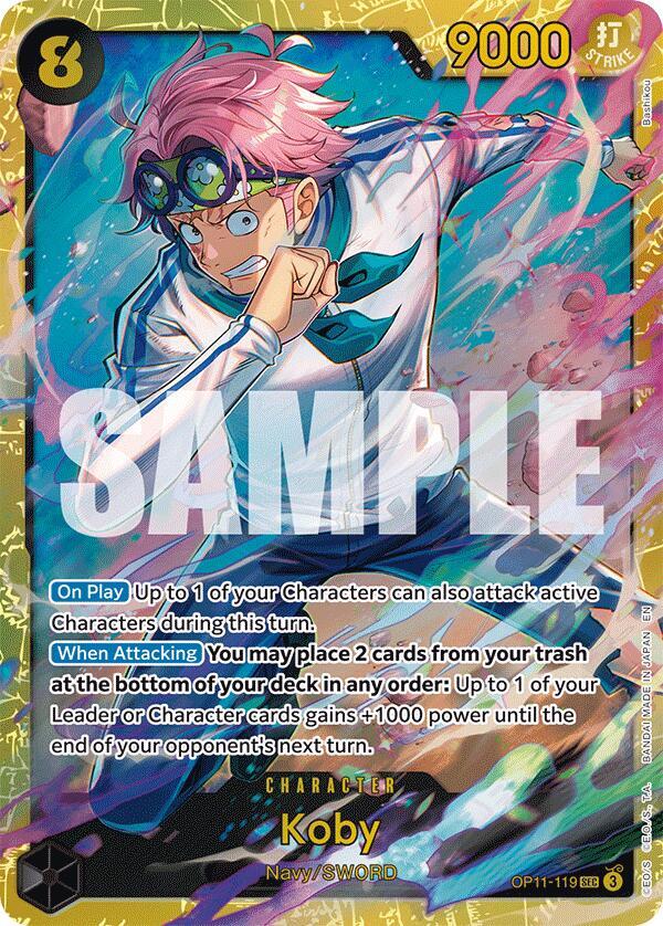 Koby OP11-119 (A Fist of Divine Speed)  - Foil
