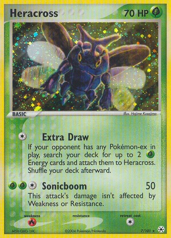 Heracross 7/101 (Hidden Legends)  - Holofoil