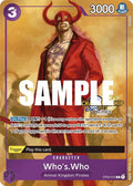 Who's.Who (2023 Celebration Pack) ST04-010 (One Piece Promotion Cards)  - Foil