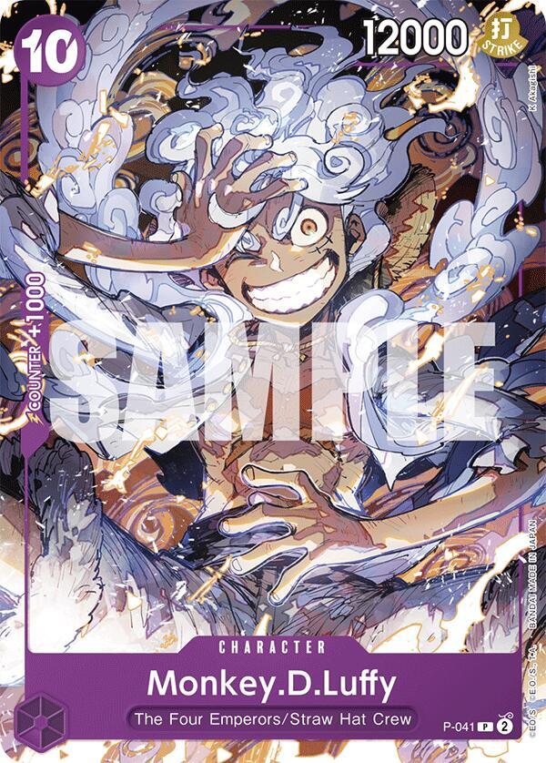 Monkey.D.Luffy P-041 (Starter Deck 18: PURPLE Monkey.D.Luffy) 