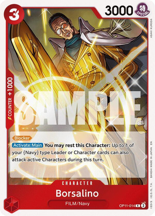 Borsalino OP11-014 (A Fist of Divine Speed)  - Foil