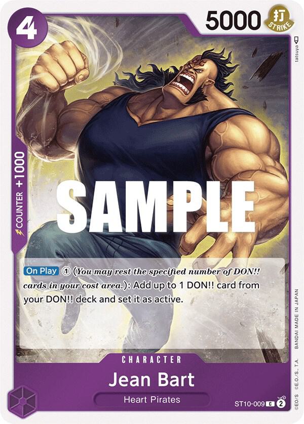 Jean Bart ST10-009 (Ultra Deck: The Three Captains)  - Foil