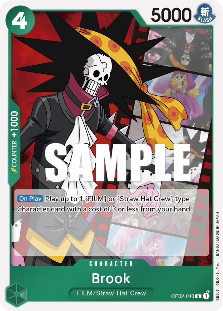 Brook OP02-040 (Paramount War)  - Foil