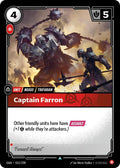 Captain Farron 15/298 (Origins) 