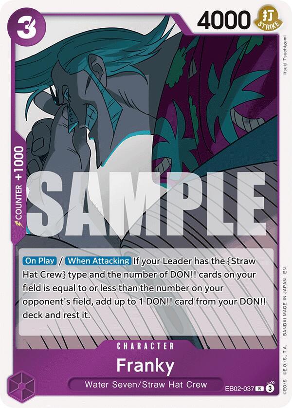 Franky EB02-037 (Extra Booster: Anime 25th Collection)  - Foil