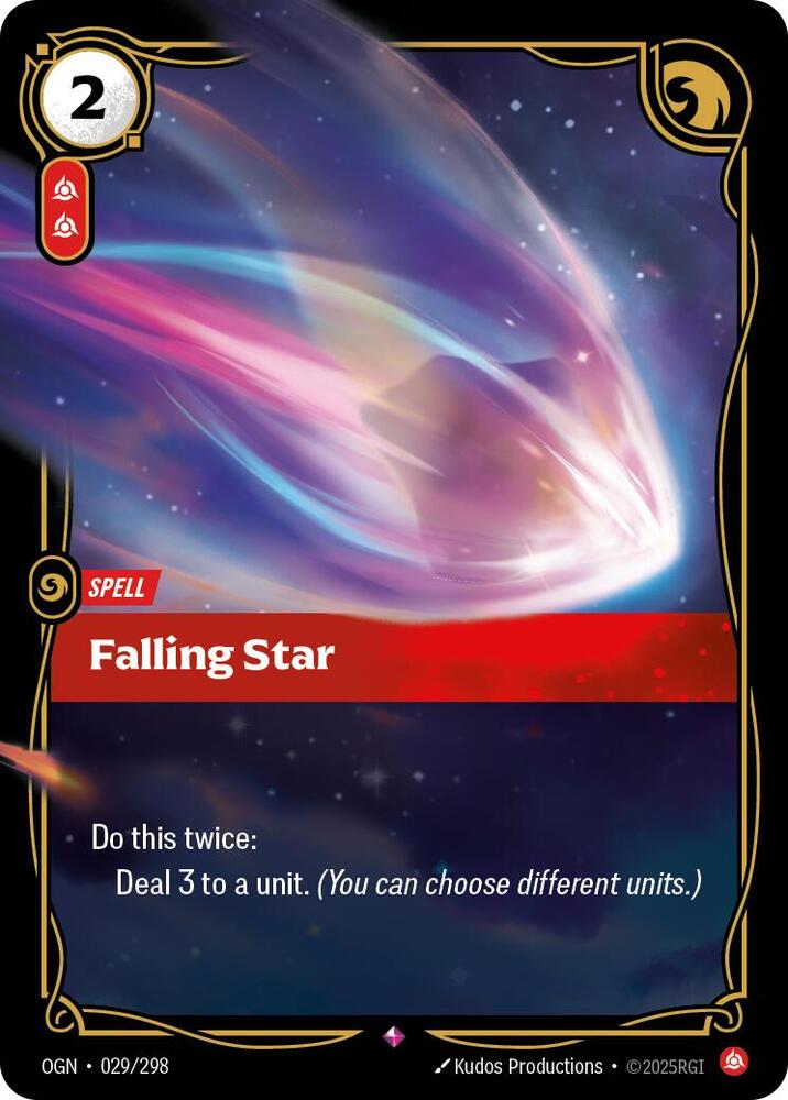 Falling Star 29/298 (Origins)  - Foil