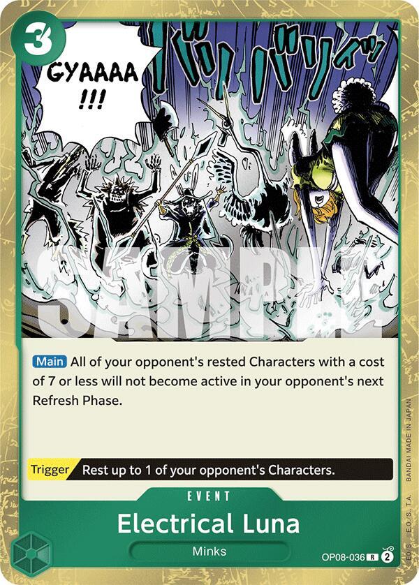 Electrical Luna OP08-036 (Two Legends)  - Foil
