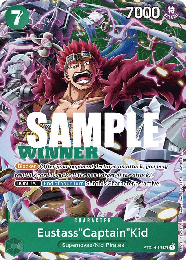 Eustass"Captain"Kid (Winner Pack Vol.5) ST02-013 (One Piece Promotion Cards)  - Foil