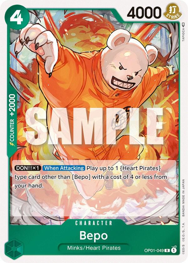 Bepo OP01-049 (Romance Dawn)  - Foil